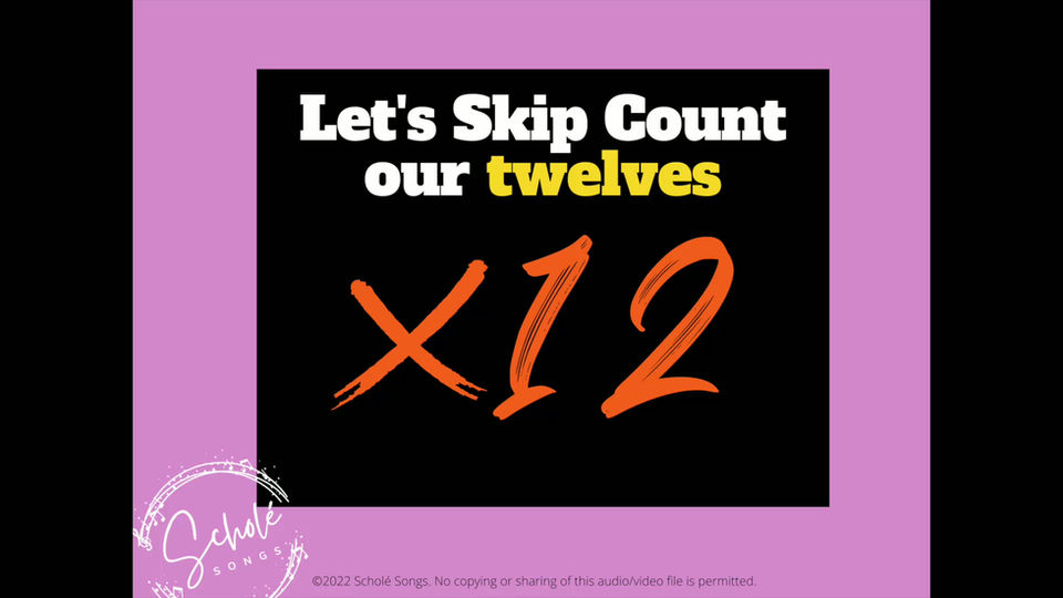 Skip Count 12s